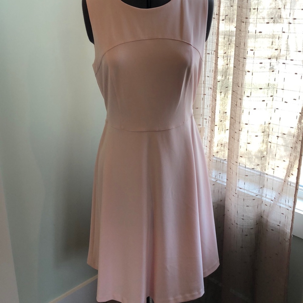 NWT Tommy Hilfiger Sleeveless MIDI Pink Dress Size 10